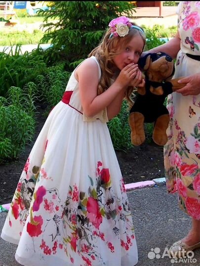 Ободок для волос ручной работы и крабик