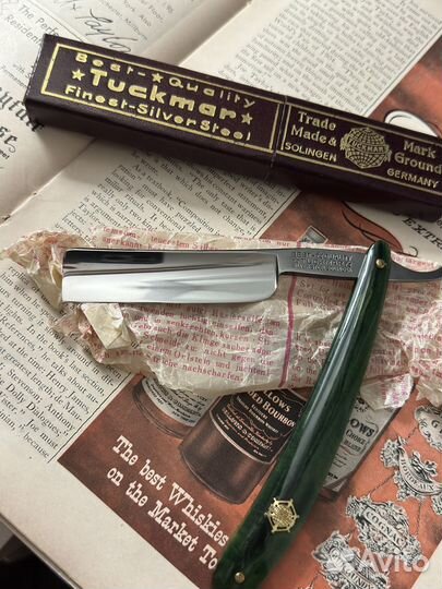 Опасная бритва Solingen Tuckmar, 1940-ые Германия