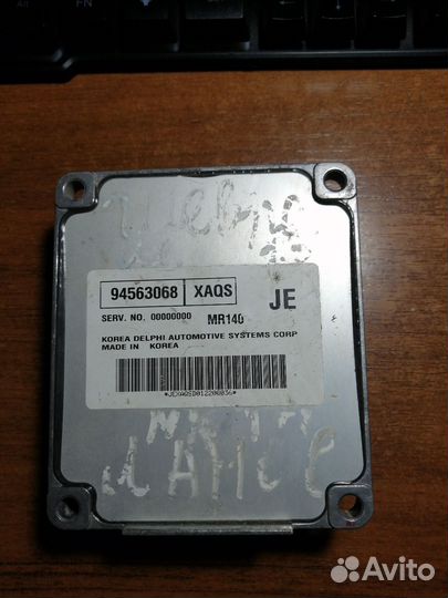 Блок эбу Шевроле Ланос