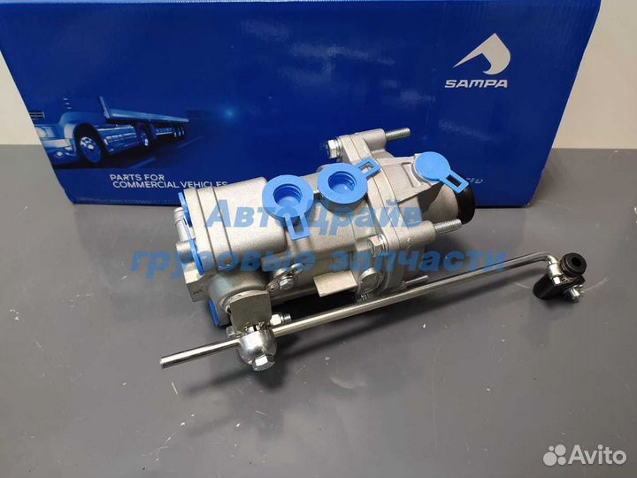 Кран регулятор тормозных сил прицепа