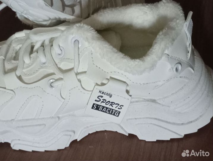 Кроссовки зимние женские 38 размер