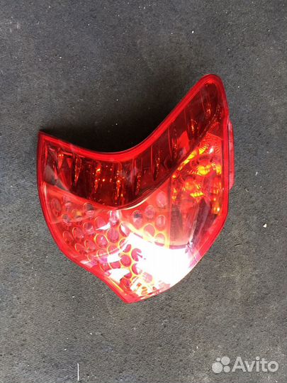 Фонарь задний левый пежо 3008