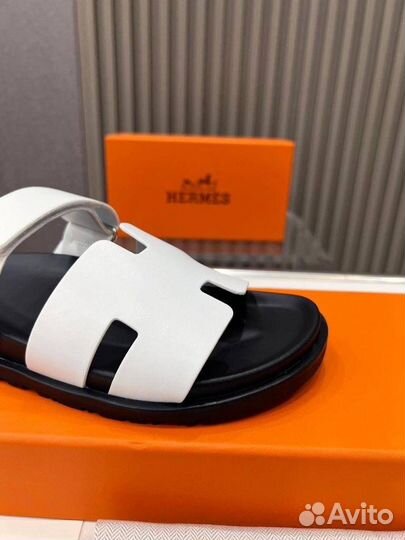 Шлепанцы мужские hermes