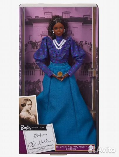 Barbie Кукла madam C.J.Walker InspiritWomanSeries