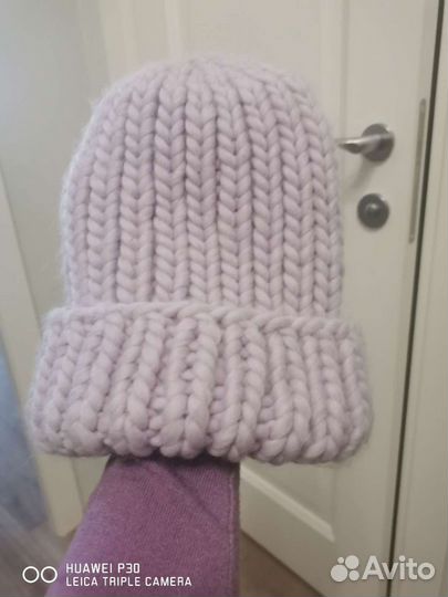 Шапка из перуанской пряжи wool land