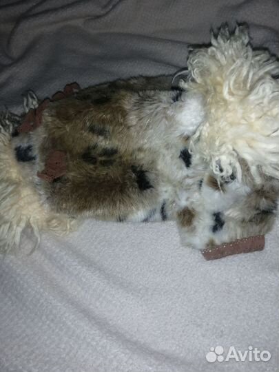 Искусственная шубка для собаки