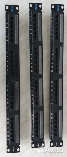 Патч-панель UTP, 19