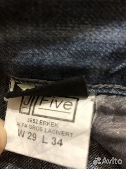 Джинсы мужские w29