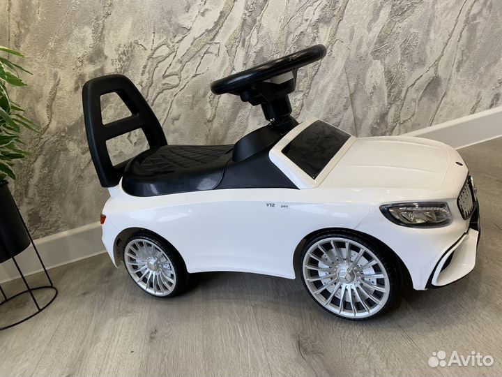 Детская машинка каталка mercedes