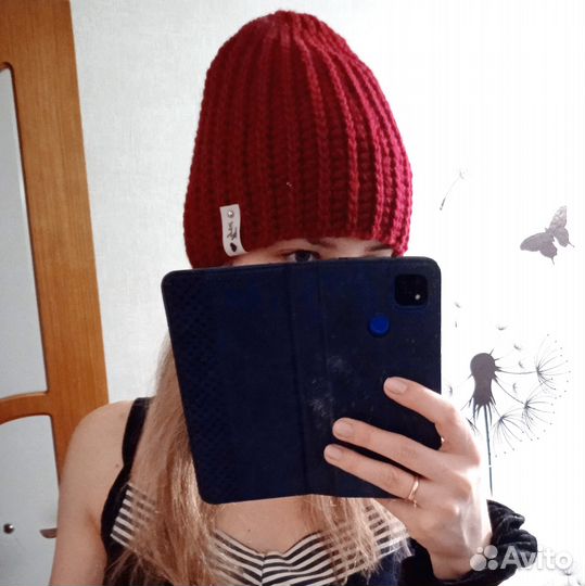 Шапка вязаная, новая