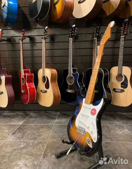 Электрогитара Fender Squier (Комплект)