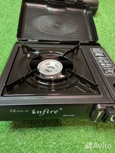 Плитка газовая туристическая новая
