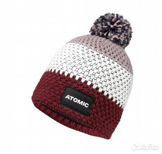 Шапка Atomic Racing Kids Beanie Red / White