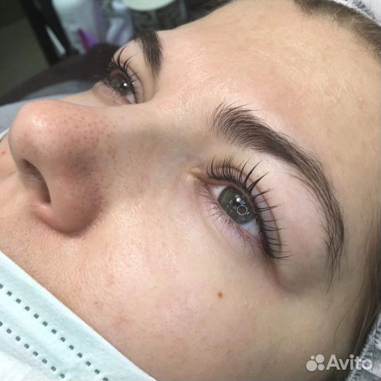 Наращивание ресниц (ламинирование )