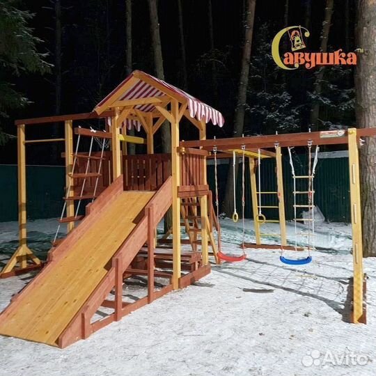 Детский игровой комплекс Савушка 4 Сезона 10