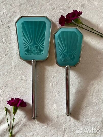 Антикварный набор для туалетного столика, Англия