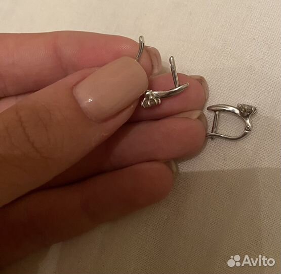 Серебряные серьги