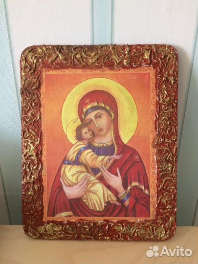 Икона ручной работы