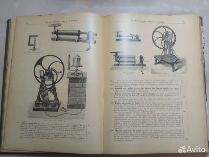 Каталог физического оборудования 1904года