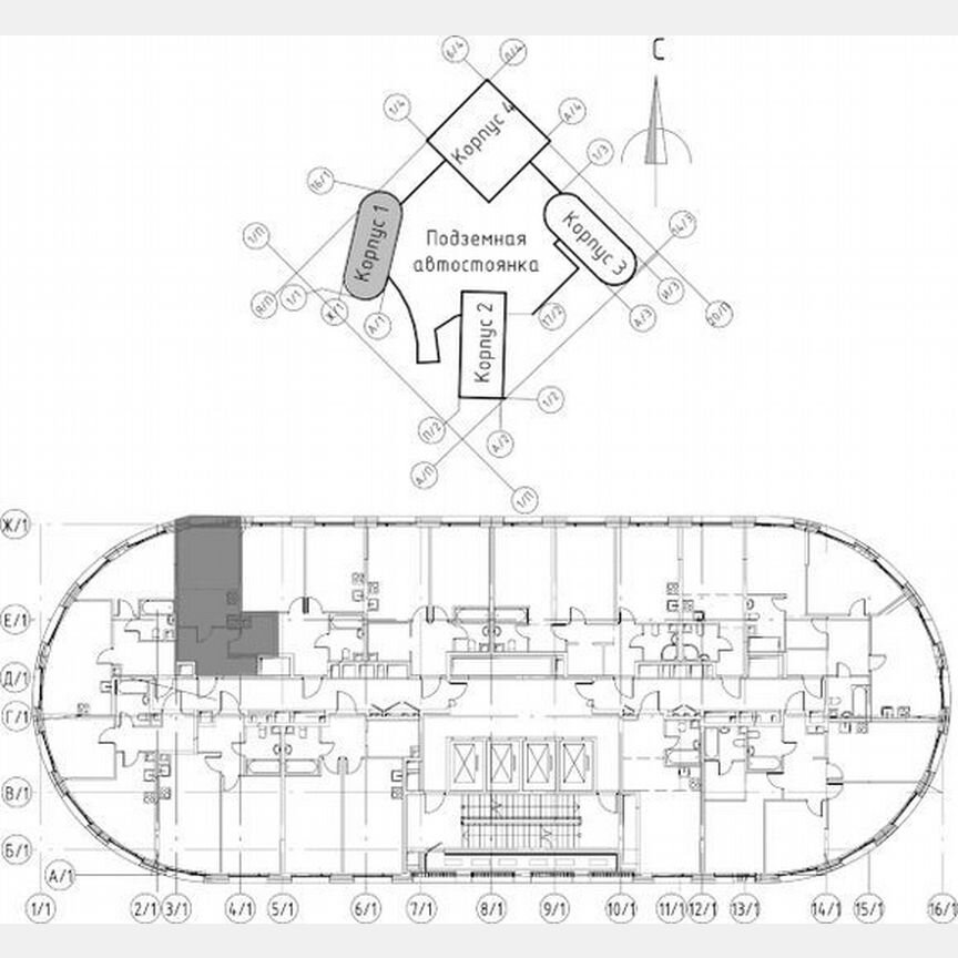Квартира-студия, 27,6 м², 21/35 эт.