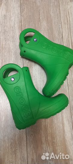 Резиновые сапоги crocs