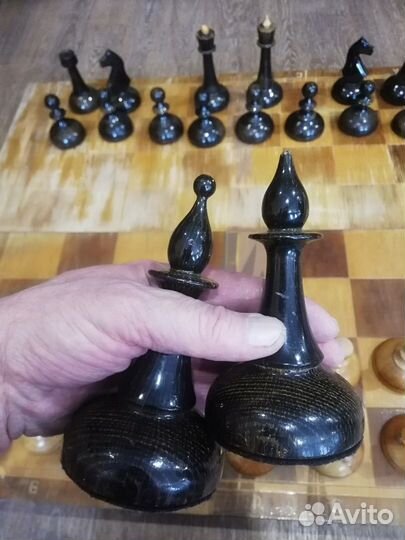 Огромные шахматы из СССР