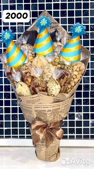 Съедобный букет для мужчин