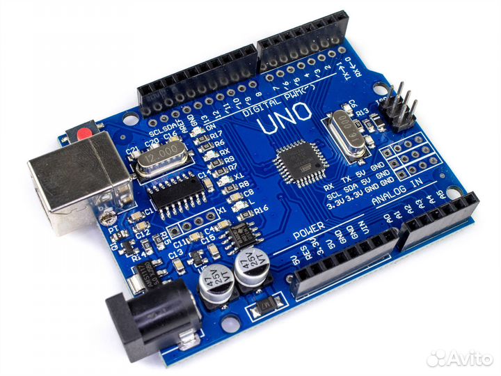Arduino UNO R3, atmega328P, CH340G (Ардуино)