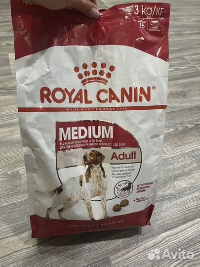 Корм для собак royal canin medium adult