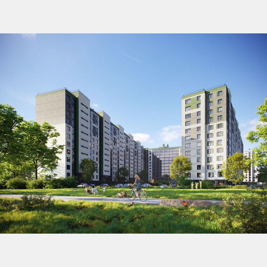 1-к. квартира, 35 м², 2/12 эт.