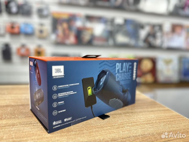 Портативная колонка JBL Charge 5 синяя