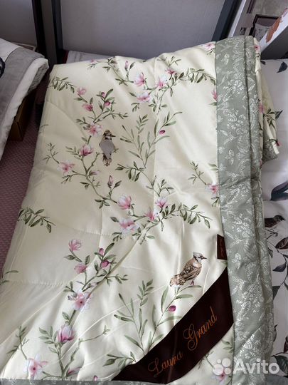 Постельное белье с готовым одеялом евро сатин