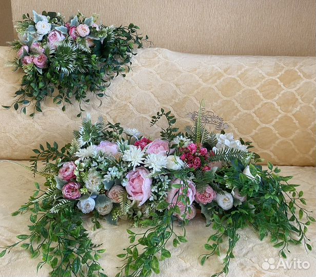 Композиция из цветов на свадьбу