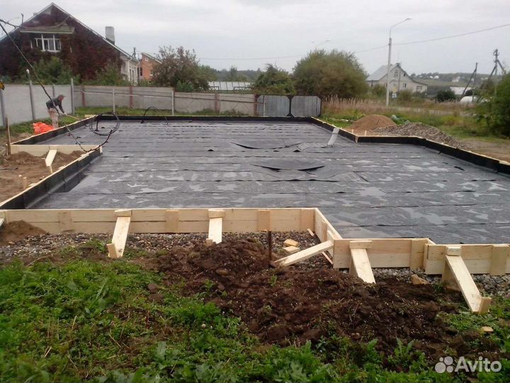 Строительство фундамента