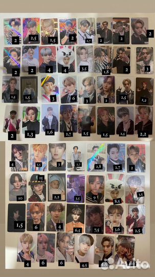 Карты stray kids lee know minho предзы предзаказки