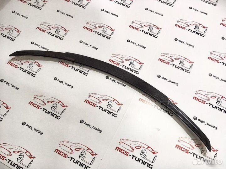 Спойлер C-Class Mercedes w205 (B) Карбон