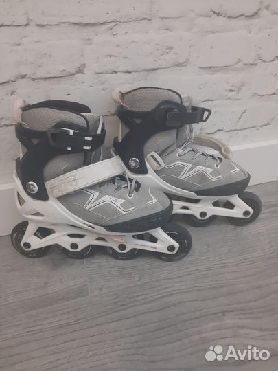 Ролики детские Decathlon oxelo раздвижные 32-35р