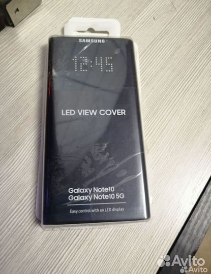 Оригинальный чехол samsung Note 10