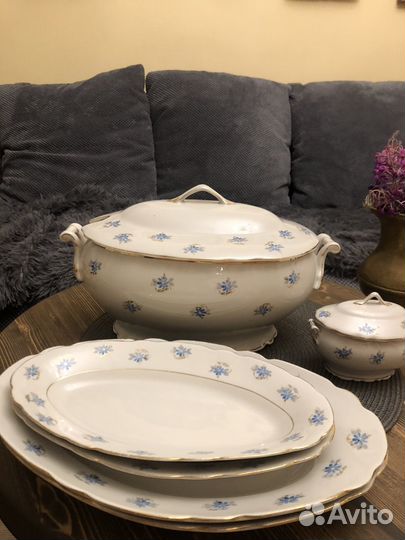 Супница от сервиза. Коростень 1955 год