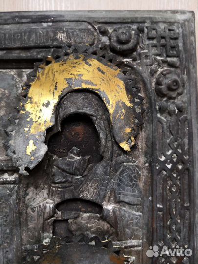 Икона Нил Столобенский 18 век