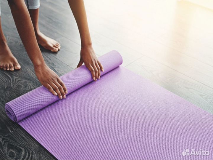 Коврики для фитнеса 6 мм и 8 мм