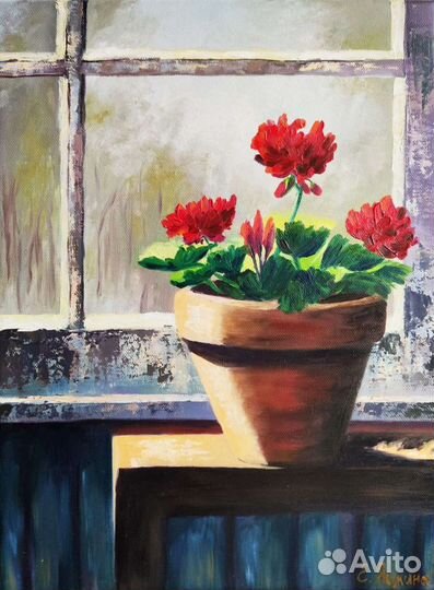 Интерьерная картина маслом 