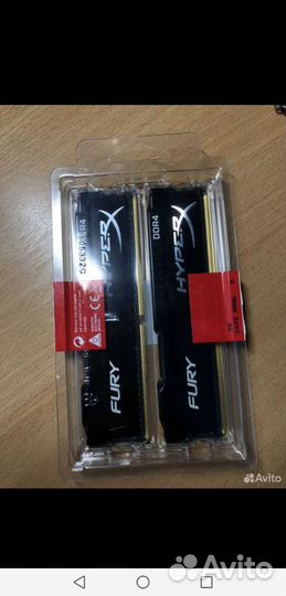 Оперативная память HyperX Red ddr4 2133 Mhz 8GB