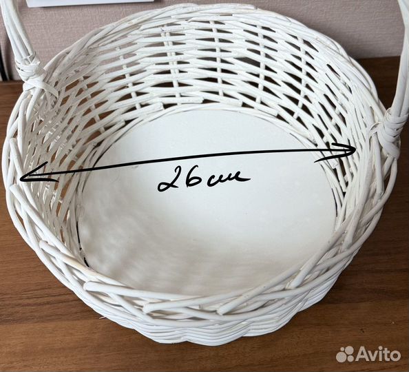 Корзина плетеная
