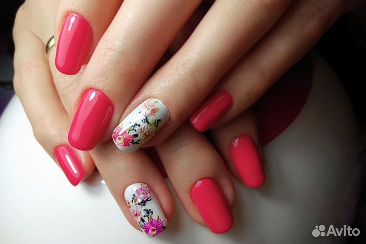 Наращивание ногтей, маникюр, педикюр Shellac