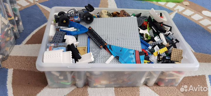 Lego 2 контейнера деталей