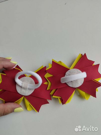 Банты для волос ручной работы