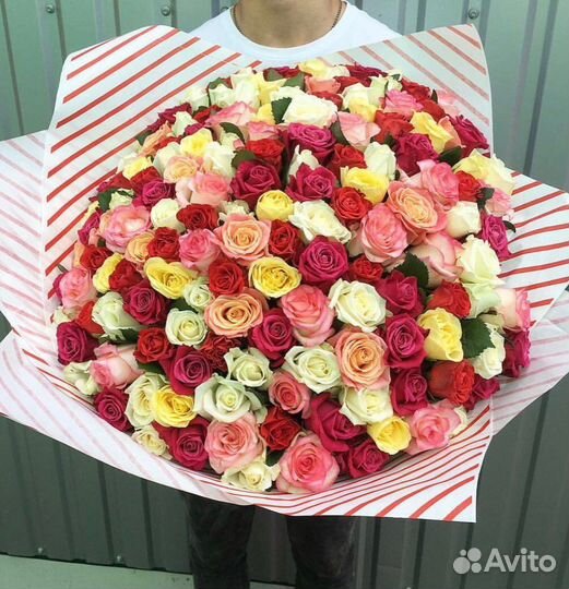 101 роза Букеты Доставка цветов Иркутск