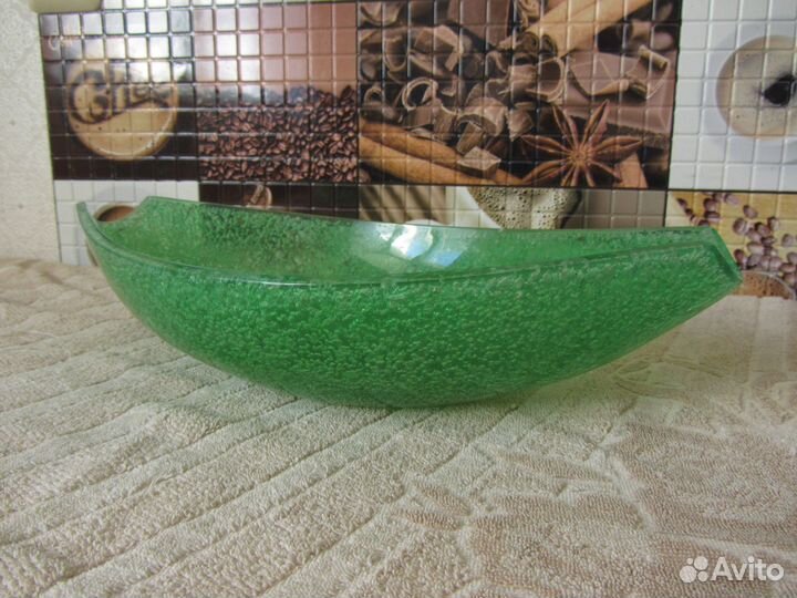 Ваза фруктовница оргстекло СССР