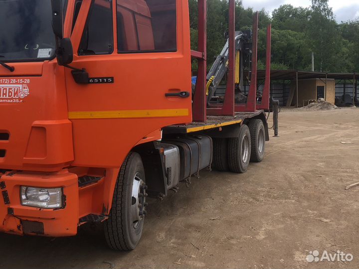 Услуги манипулятора лесовоза